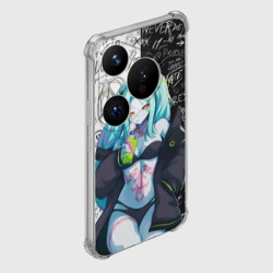 Чехол для Huawei Pura 70 Pro Ребекка из Киберпанка 2077 - фото 2