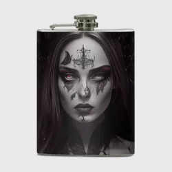 Фляга Готическая девушка Джелвира