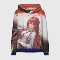 Мужская толстовка 3D Макима: Человек бензопила - Аниме