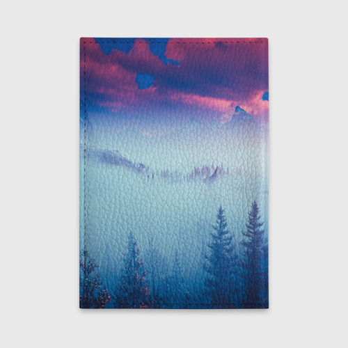 Обложка для автодокументов Horizon landscape, цвет бирюзовый - фото 2