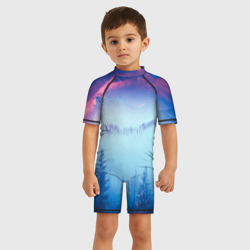 Детский купальный костюм 3D Horizon landscape - фото 2