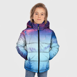 Зимняя куртка для мальчиков 3D Horizon landscape - фото 2