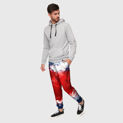 Мужские брюки 3D Grunge strips colors - фото 2