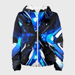 Женская куртка 3D Digital abstract fractal