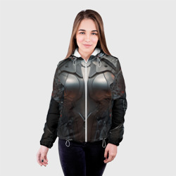 Женская куртка 3D Женщина киборг - фото 2