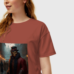 Женская футболка хлопок Oversize Король и Шут - камнем по голове - фото 2