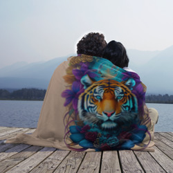 Плед 3D Tiger tattoo - irezumi art - фото 2