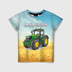 Детская футболка 3D Farming Simulator