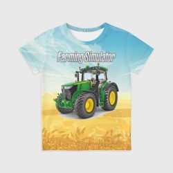 Детская футболка 3D Farming Simulator