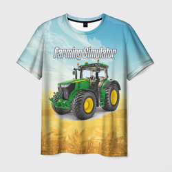 Мужская футболка 3D Farming Simulator