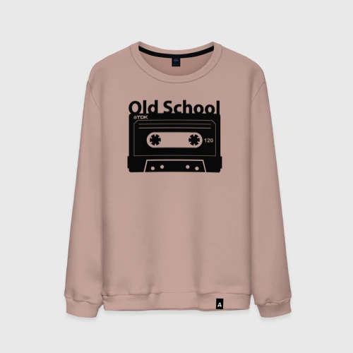 Мужской свитшот хлопок Old school music