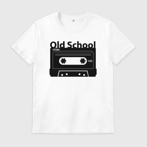 Мужская футболка хлопок Old school music
