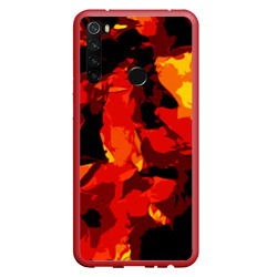 Красный защитный – Чехол для Xiaomi Redmi Note 8T с принтом купить
