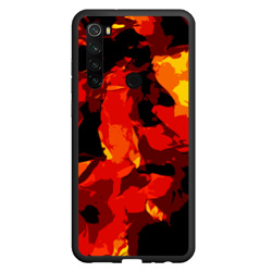 Красный защитный – Чехол для Xiaomi Redmi Note 8 с принтом купить