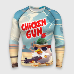 Мужской рашгард 3D Chicken Gun