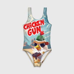 Детский купальник 3D Chicken Gun - фото 2