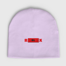 Детская шапка демисезонная Roblox деталь