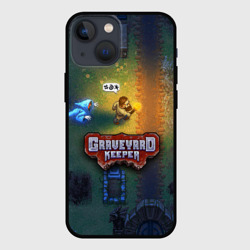 Чехол для iPhone 13 mini Graveyard Keeper преследующий призрак