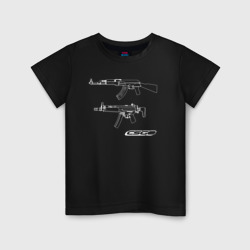 Детская футболка хлопок CS black g. by Boostuff