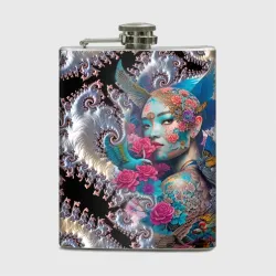 Фляга Japanese beauty - irezumi