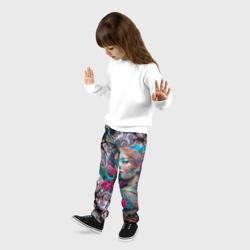 Детские брюки 3D Japanese beauty - irezumi - фото 2
