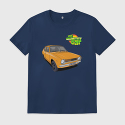 Мужская футболка хлопок My summer car yellow