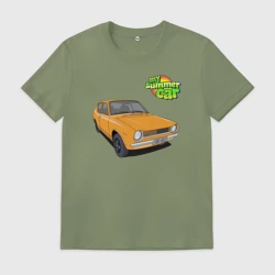 Мужская футболка хлопок My summer car yellow