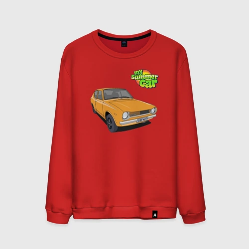 Мужской свитшот хлопок My summer car yellow