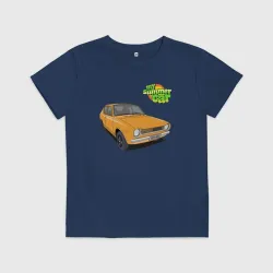 Детская футболка хлопок My summer car yellow