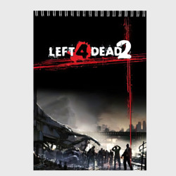 Скетчбук Left 4 dead ночной город