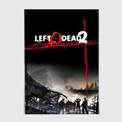 Постер Left 4 dead ночной город