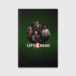 Обложка для паспорта матовая кожа Left 4 dead команда