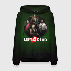 Женская толстовка 3D Left 4 dead команда