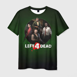 Мужская футболка 3D Left 4 dead команда