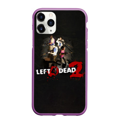 Чехол для iPhone 11 Pro Max матовый Left 4 dead 2 команда