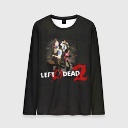 Мужской лонгслив 3D Left 4 dead 2 команда