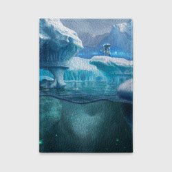 Обложка для автодокументов Subnautica - краб на леднике