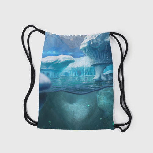 Рюкзак-мешок 3D Subnautica - краб на леднике - фото 7