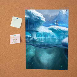 Постер Subnautica - краб на леднике - фото 2
