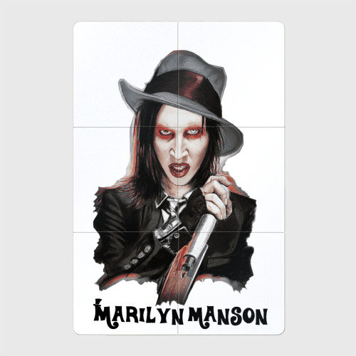 Магнитный плакат 2Х3 Marilyn Manson clipart