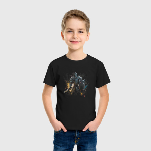Детская футболка хлопок Войн со сломанным мечом, цвет черный - фото 3