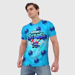 Мужская футболка 3D Brawl Stars Лу - фото 2
