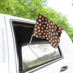 Флаг для автомобиля Chainsaw Man - Почита паттерн - фото 2