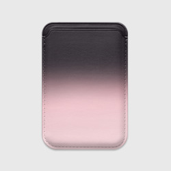 Картхолдер Magsafe магнитный Градиент: от черного к розовому