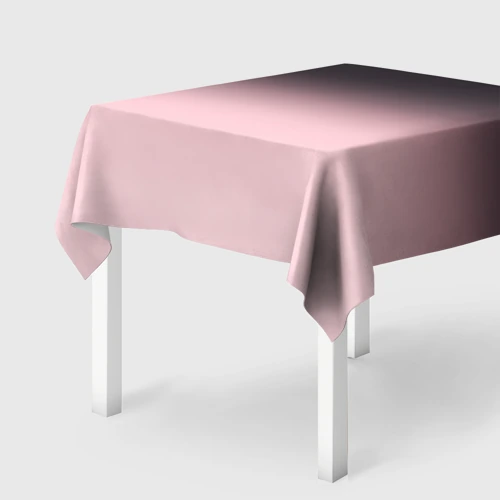 Скатерть 3D Градиент: от черного к розовому