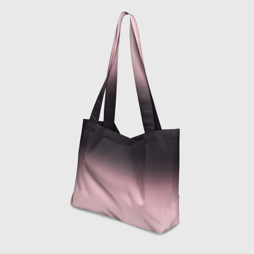 Пляжная сумка 3D Градиент: от черного к розовому - фото 3