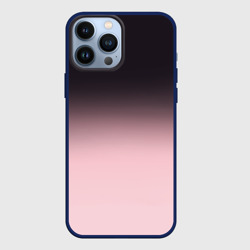 Чехол для iPhone 13 Pro Max Градиент: от черного к розовому