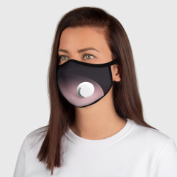 Маска из неопрена Градиент: от черного к розовому - фото 2