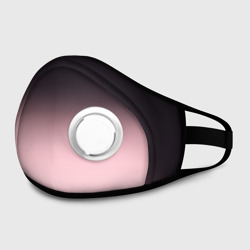 Маска из неопрена Градиент: от черного к розовому