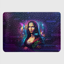 Картхолдер с принтом Cyberpunk Mona Lisa - фото 2